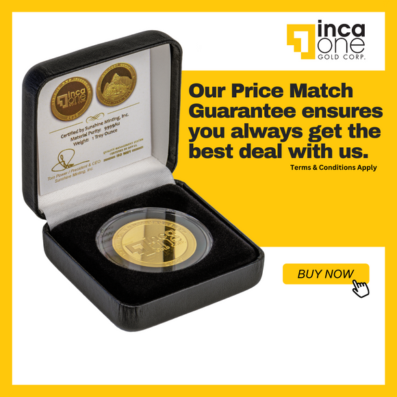Certified .9999 1oz Gold Coin